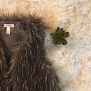 Faux Fur Vest MAKE AN OFFER!